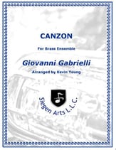 Canzon Concert Band sheet music cover